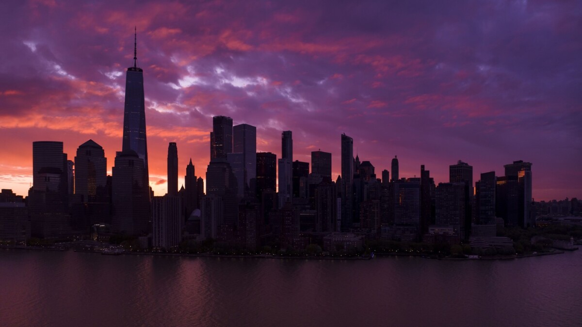 Panoráma New Yorku a Manhattanu