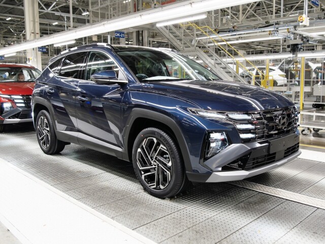 Hyundai Tucson na linkách českého závodu HMMC -  výroba