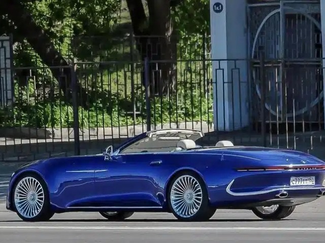 Vision Mercedes-Maybach 6 Cabrio - ruská replika 2024