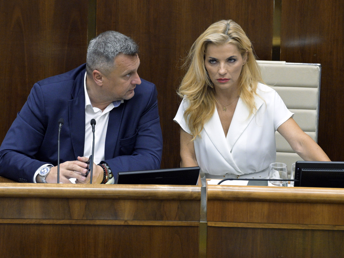 Andrej Danko, Martina Šimkovičová