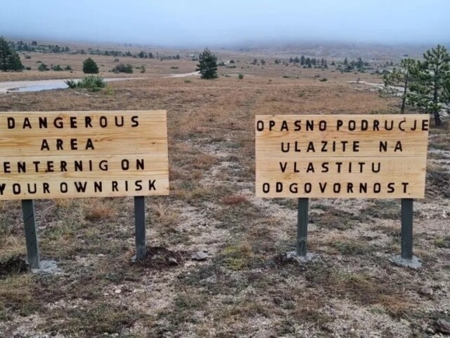 Chorvatsko vojensky areal