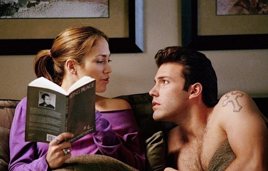 Jennifer Lopez a Ben Affleck vo filme Gigli.