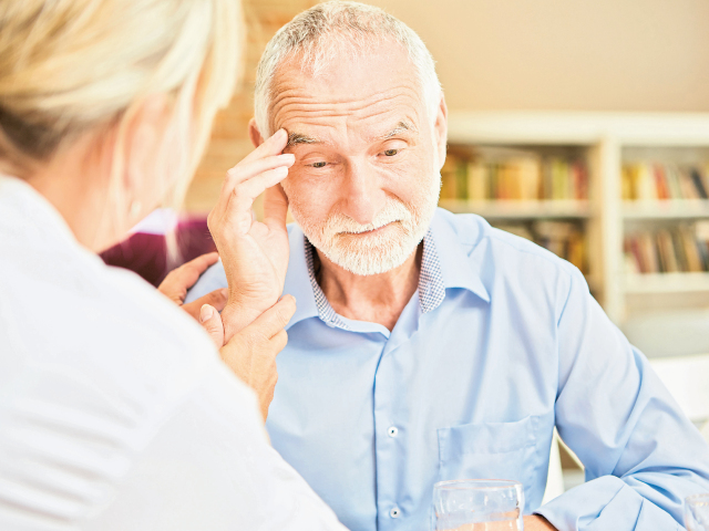 demencia, zabúdanie, Alzheimerova choroba, depresia, psychiater, senior