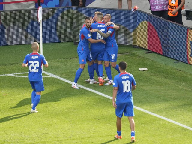 Euro 2024 Soccer Slovakia Romania