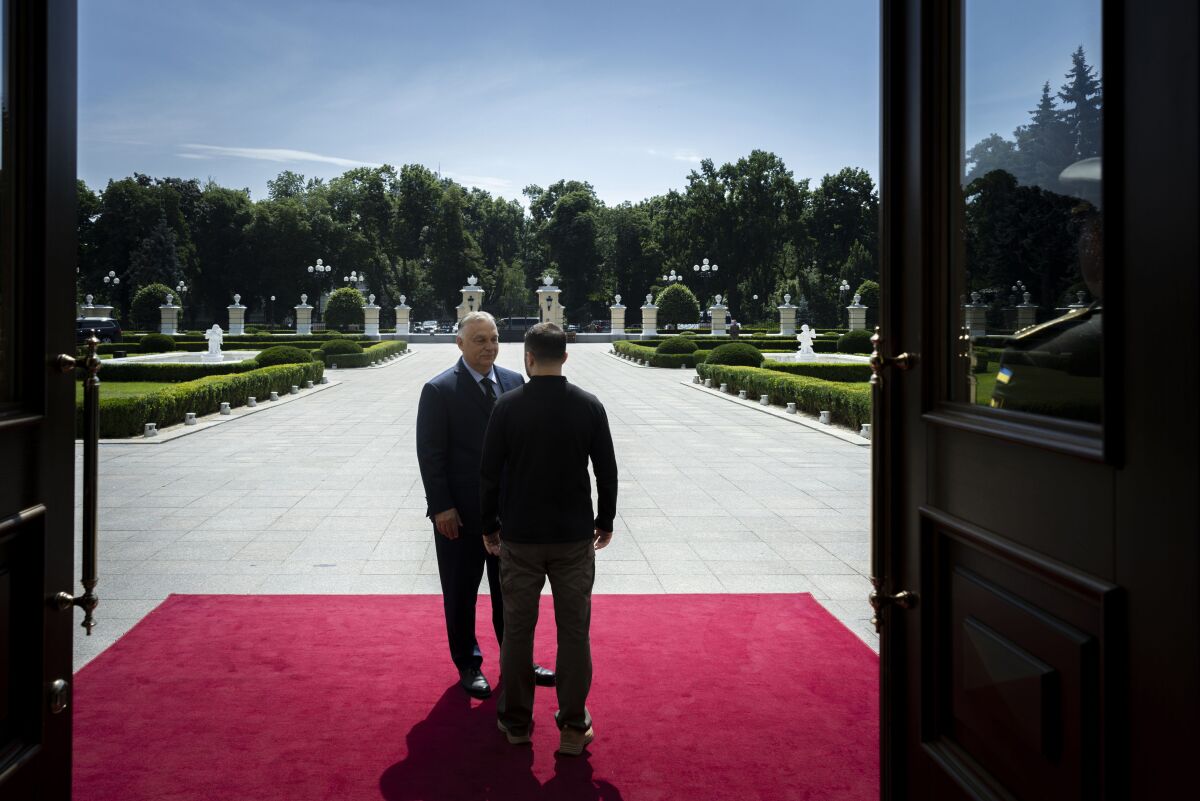 zelenskyj, orbán