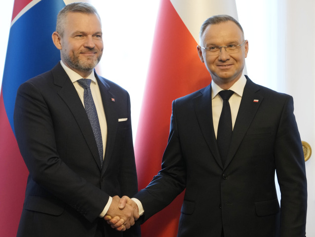 Poľsko návšteva Petra Pellegriniho, Andrzej Duda,