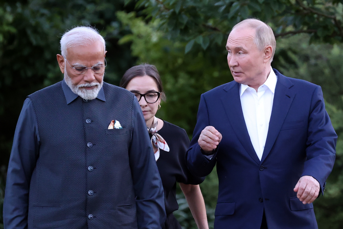Rusko India premiér Módí návšteva