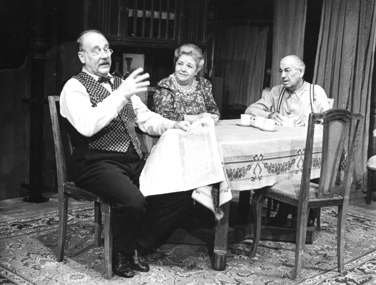 Bockerer  1986   Leopold Haverl Karl Bockerer   Eva Krizikova Binerl   Ivan Rajniak Hatzinger   foto Jana Nemcokova