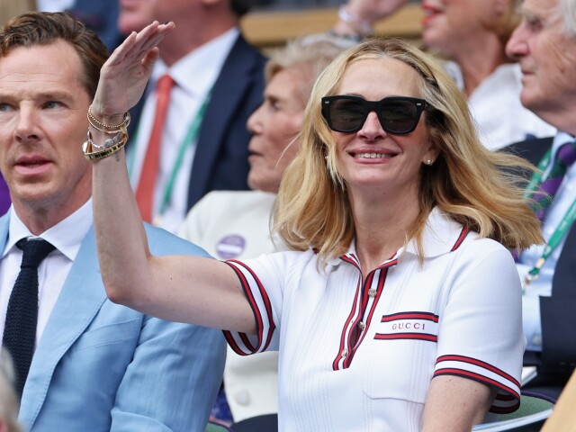 Julia Roberts na zábere s hercom Benedictom Cumberbatchom