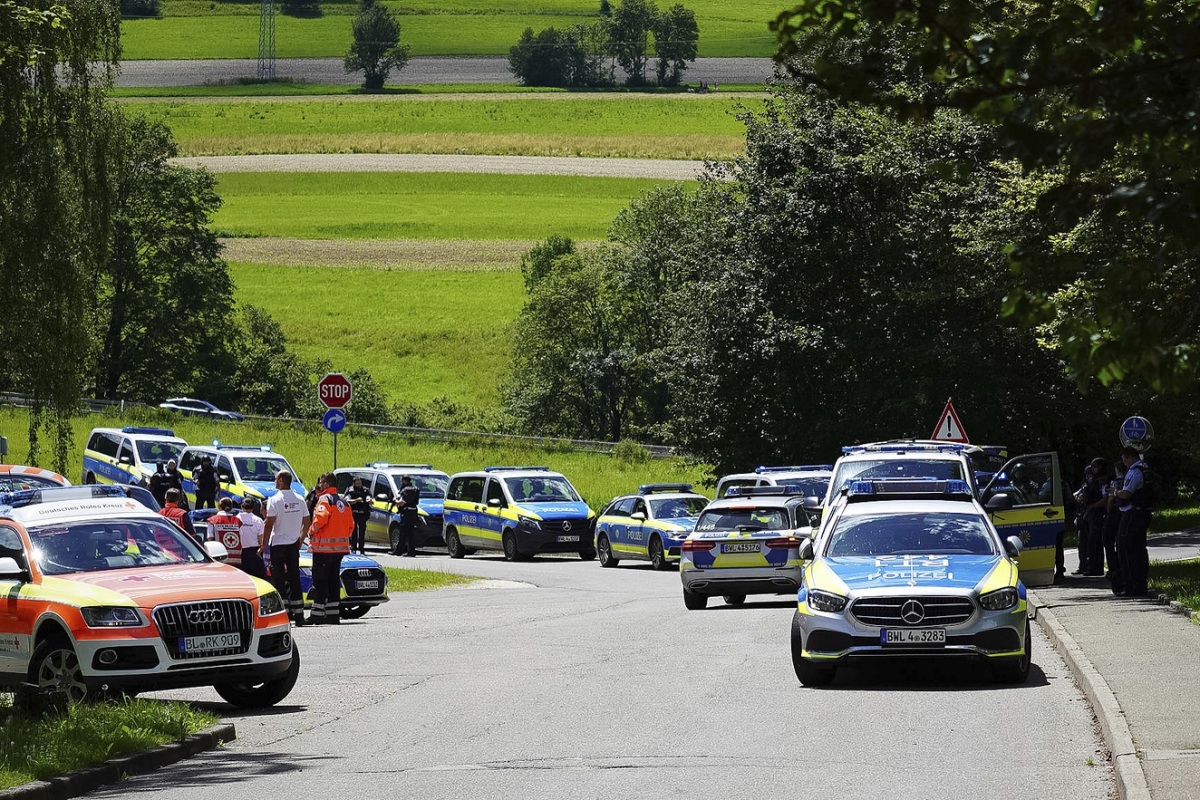 Albstadt / Streľba / Polizei /