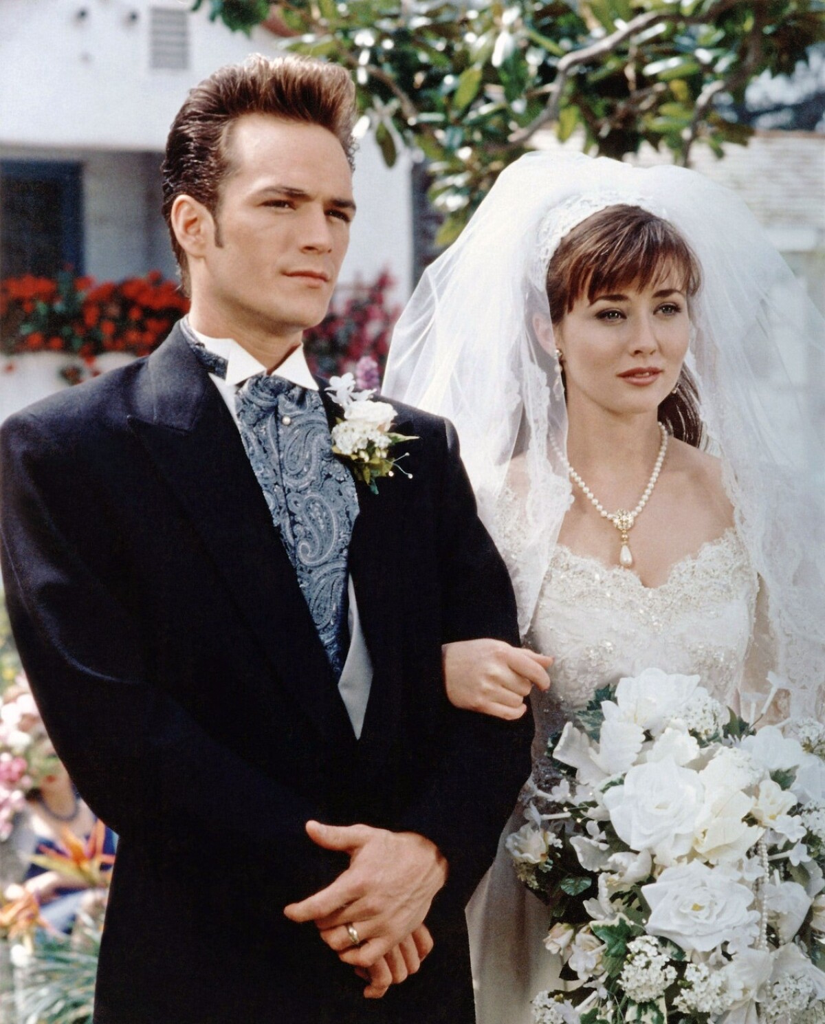 Luke Perry a Shannen Doherty ako Dylan McKay a Brenda Walshová