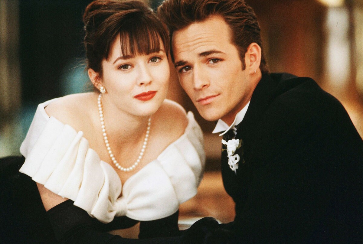 Luke Perry a Shannen Doherty