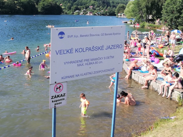 Veľké Kolpašské jazero, Banský Studenec