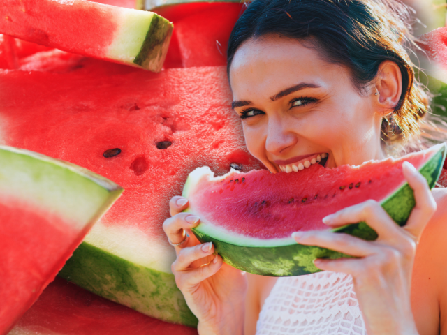 dyňa červená, melón červený, vodný melón,