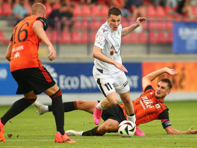 SR Futbal EL 1.predkolo Ružomberok Tobol 1.zápas ZAX