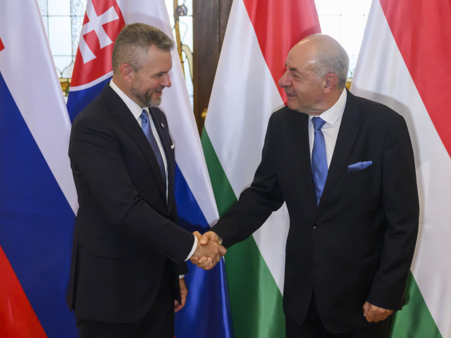 Maďarsko SR Pellegrini prezident návšteva