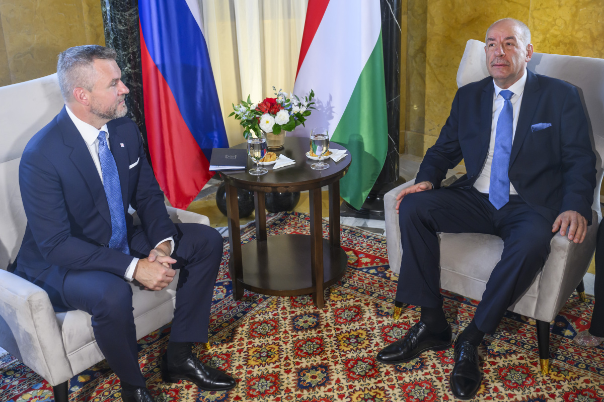 Maďarsko SR Pellegrini prezident návšteva