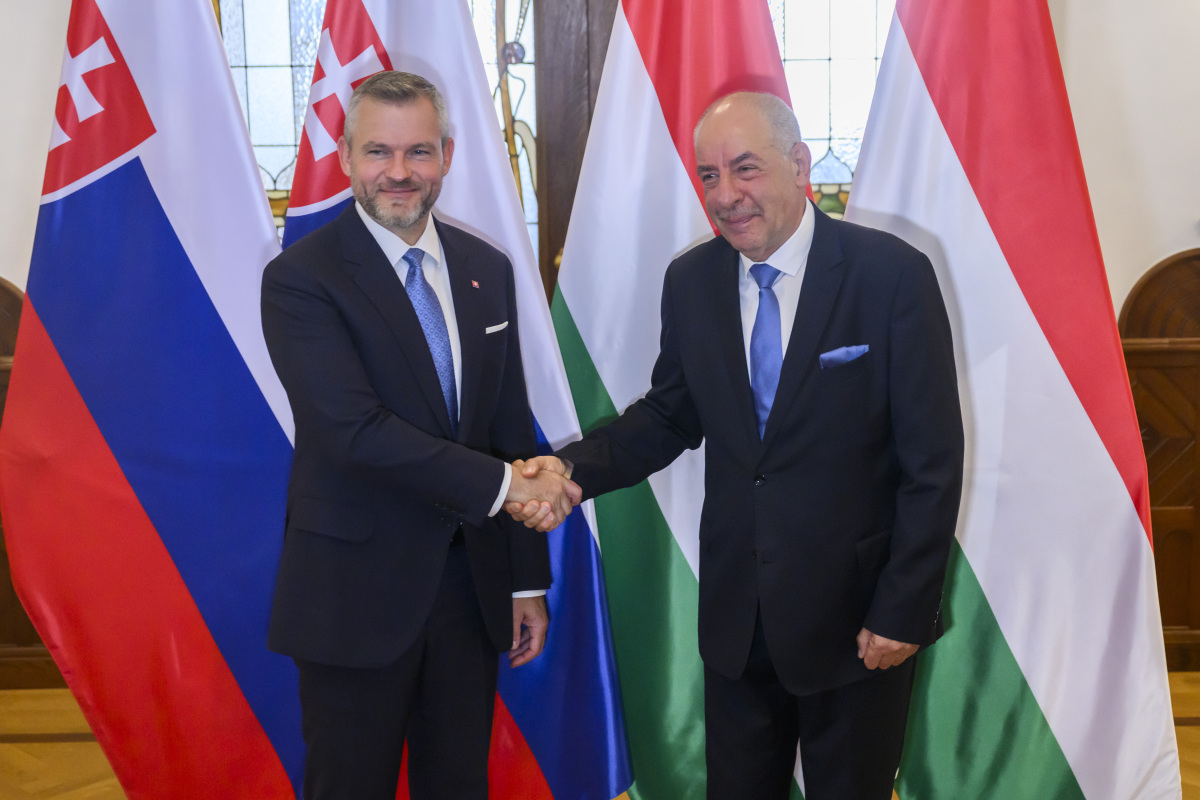 Maďarsko SR Pellegrini prezident návšteva