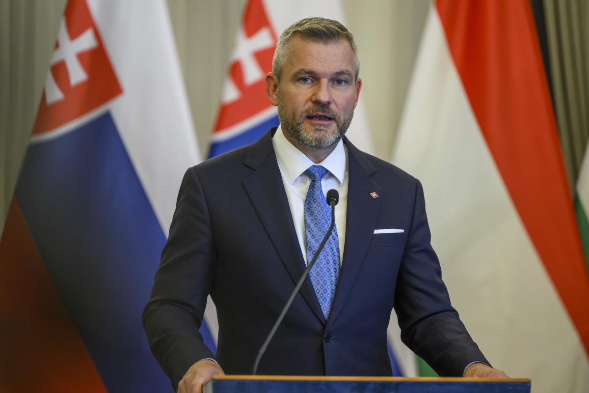 Maďarsko SR Pellegrini prezident návšteva