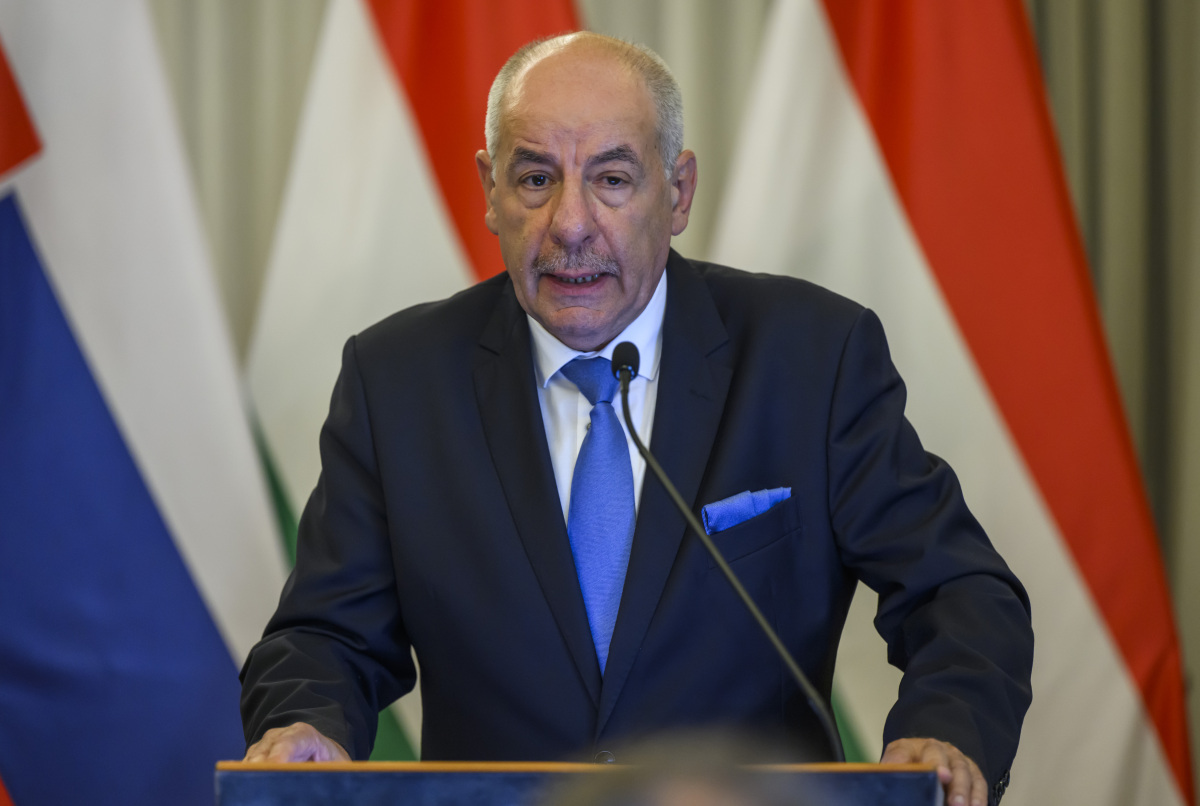 Maďarsko SR Pellegrini prezident návšteva