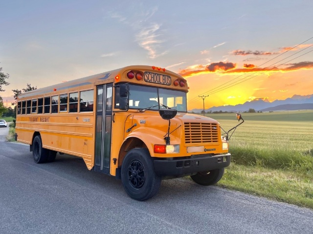americký školský autobus, Horehronie