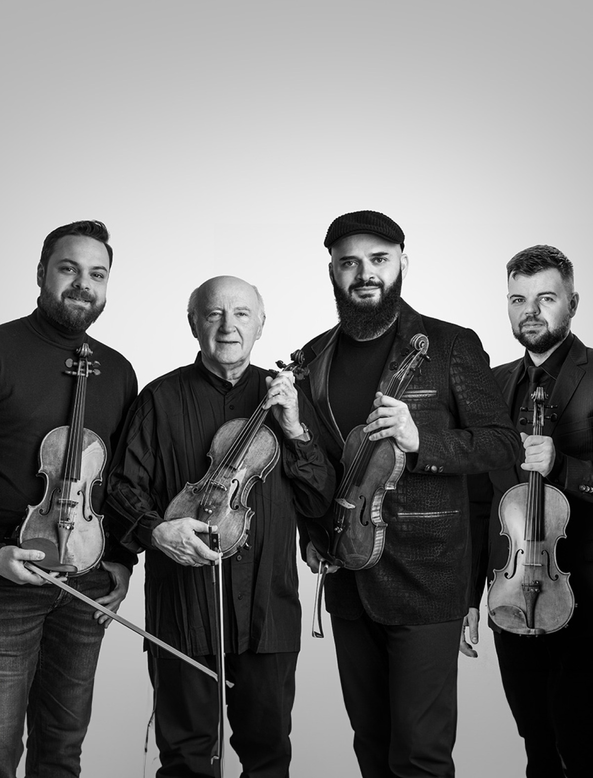 Dalibor Karvay, Boris Kuschnir, Ondrej Jánoška a Karol Daniš