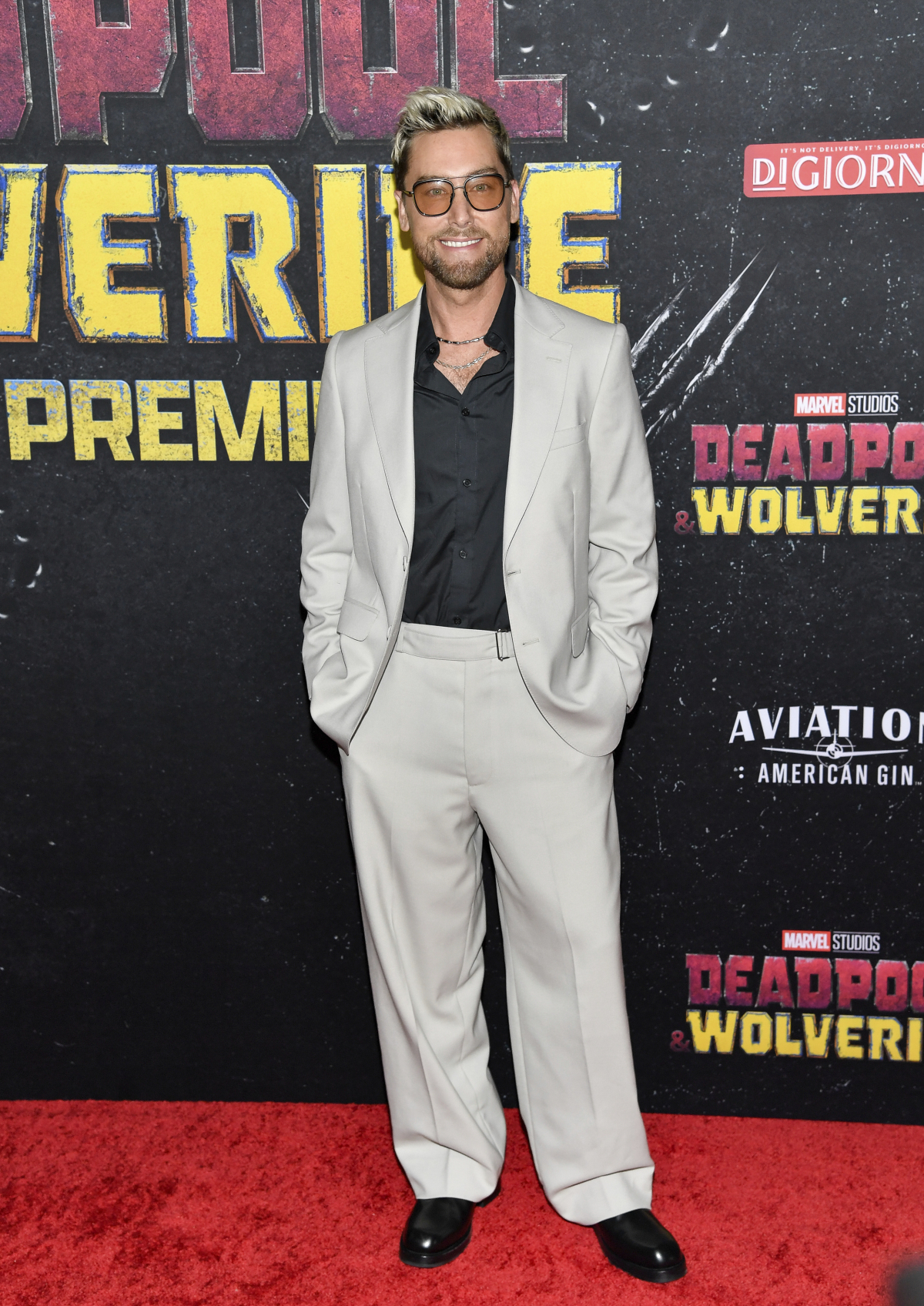 Spevák Lance Bass z formácie N´Sync. 