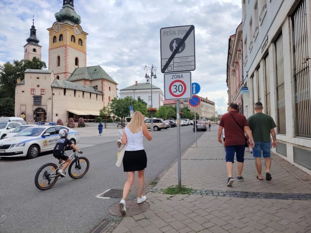 pešia zóna, Banská Bystrica