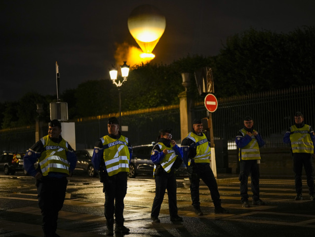 paríž, polícia