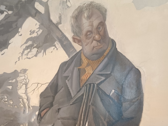 Adam Štech, Miloš Zeman, Dox, výstava