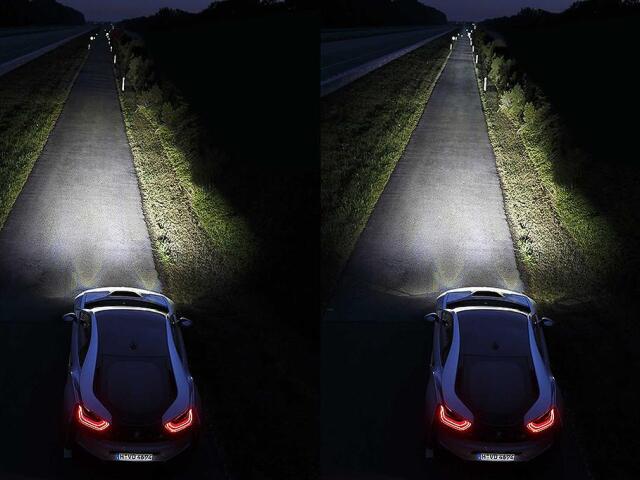 BMW i8 - laserové svetlá
