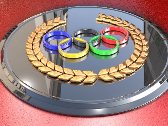 olympiáda, kruhy, medaila