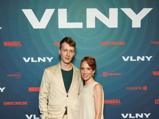 Táňa Pauhofová a herec Vojtěch Vodochodský