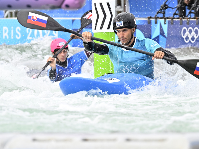 Francúzsko OH2024 vodný slalom kajak kros muži