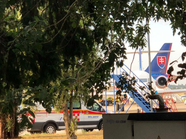 repatriačný let špeciálu z USA