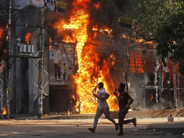 Bangladéš / Protest /