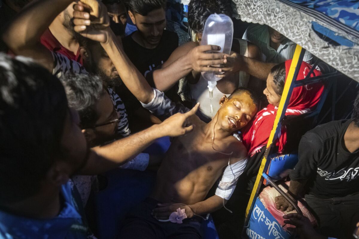 Bangladéš protesty násilné obete
