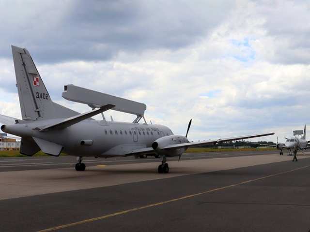 SAAB 340 AEW lietadlo vcasnej vystrahy