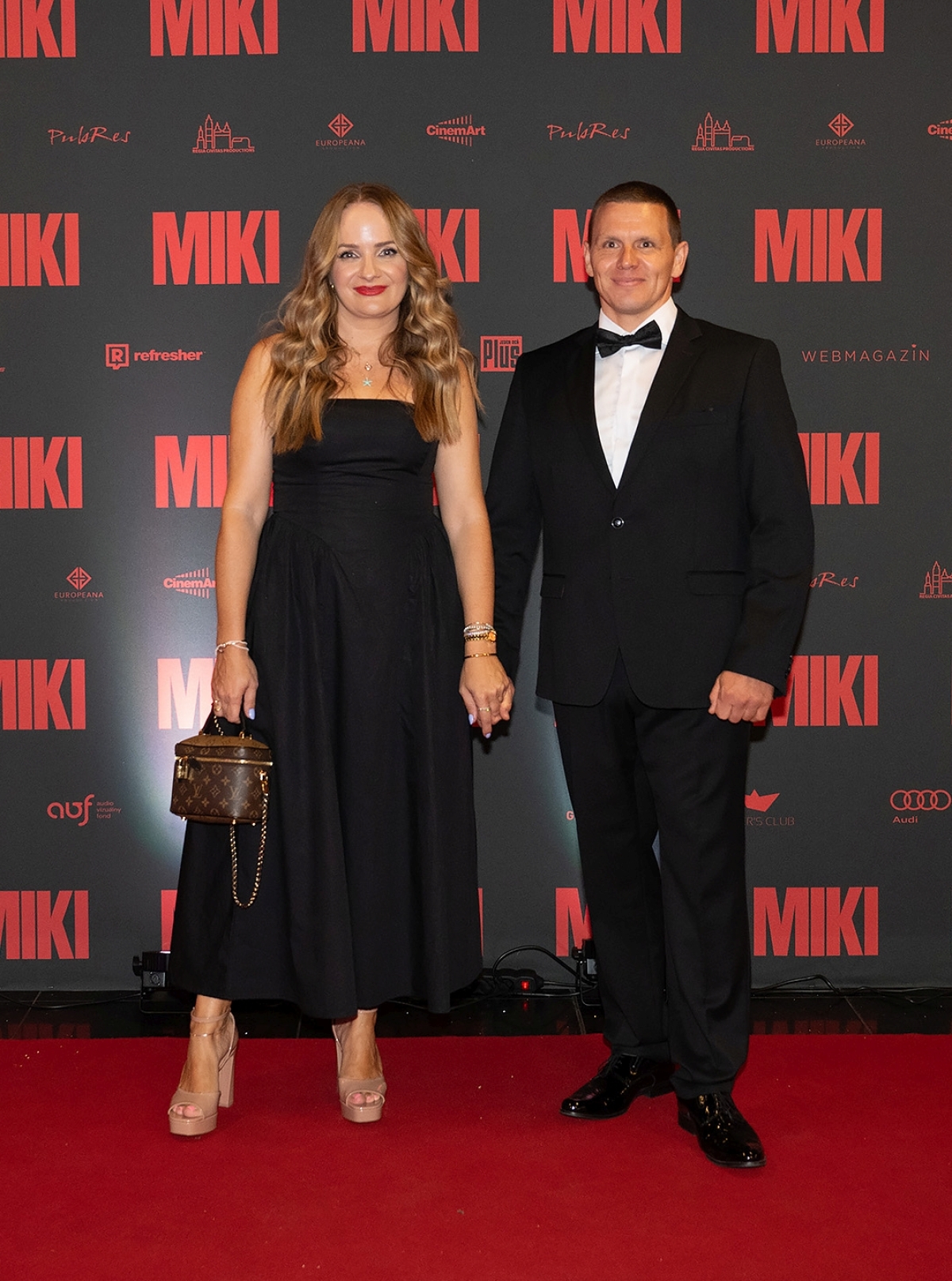 Herec Michal Kubovčík a jeho manželka Zuzana Šebová. 