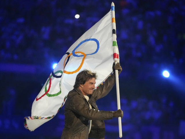 APTOPIX Paris Olympics Closing Ceremony