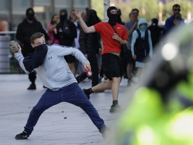 Británia Southport protest liverpool