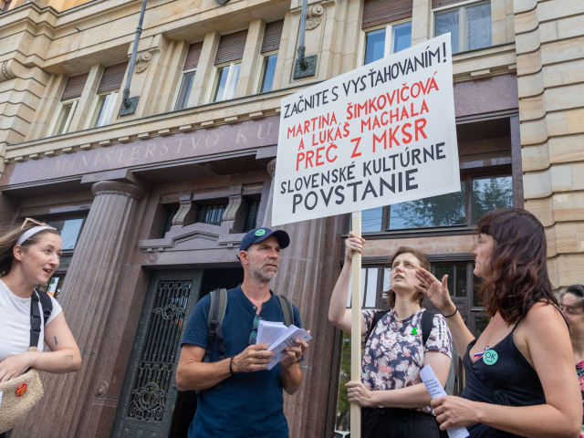 štafetový protest Slovenské kultúrne povstanie
