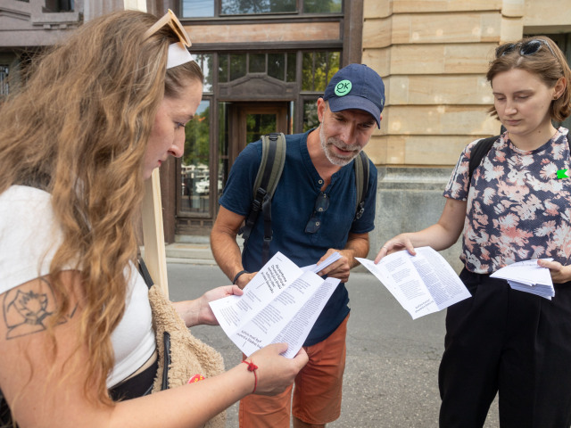 štafetový protest Slovenské kultúrne povstanie