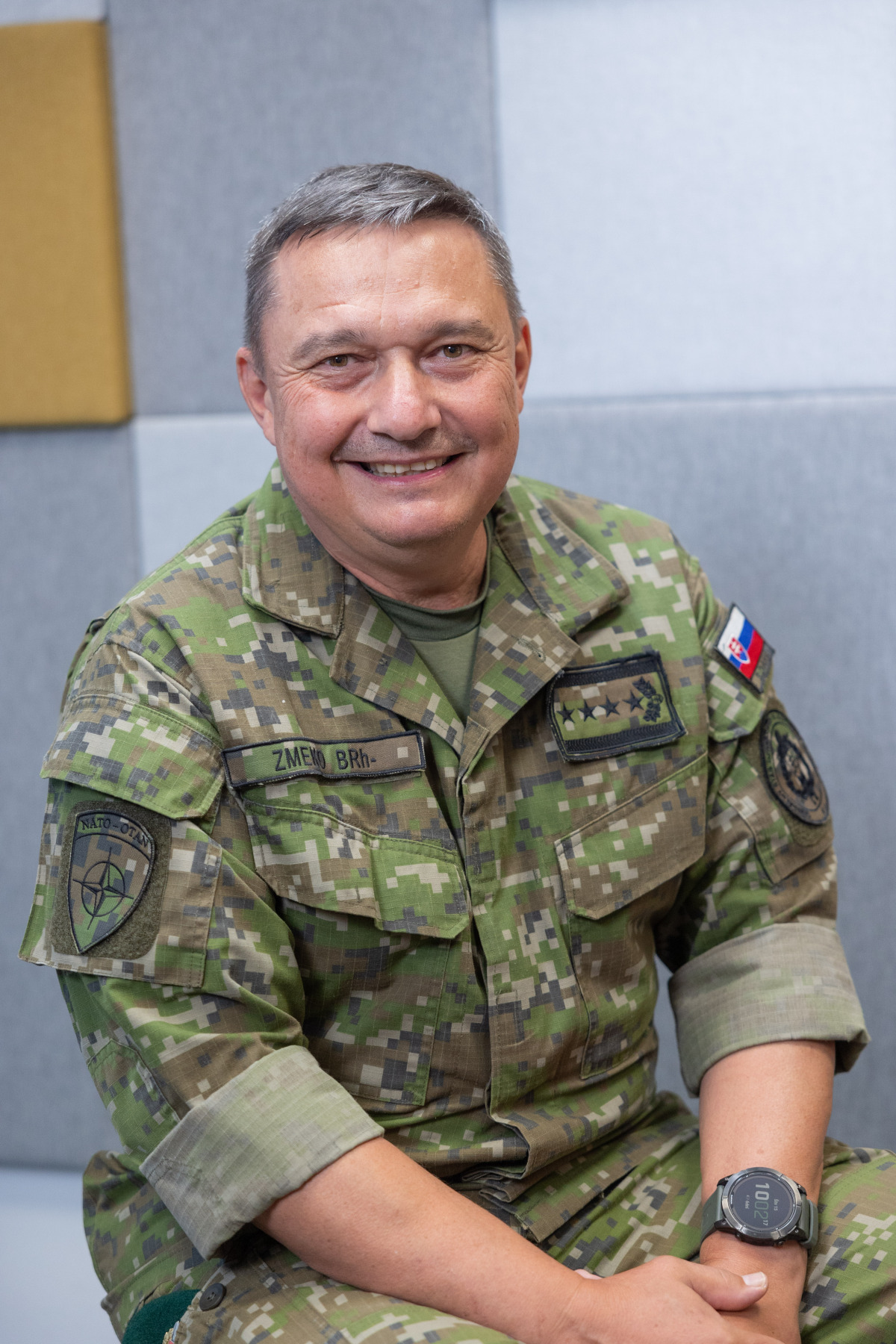 generál Daniel Zmeko, náčelník generálneho štátbu