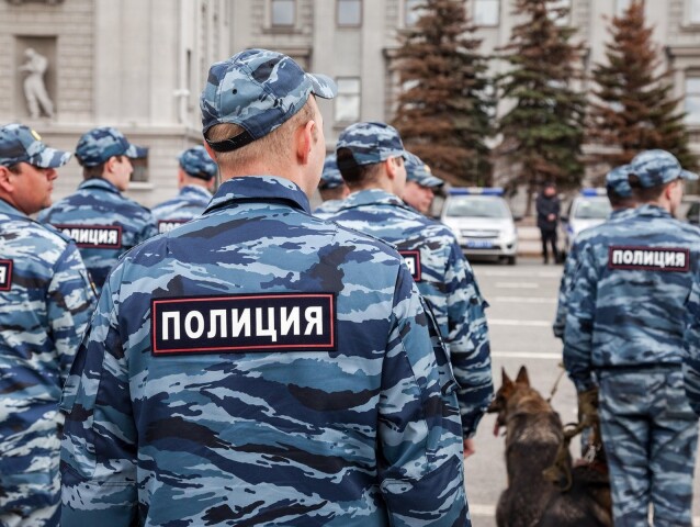 Ruskí policajti, ruská polícia