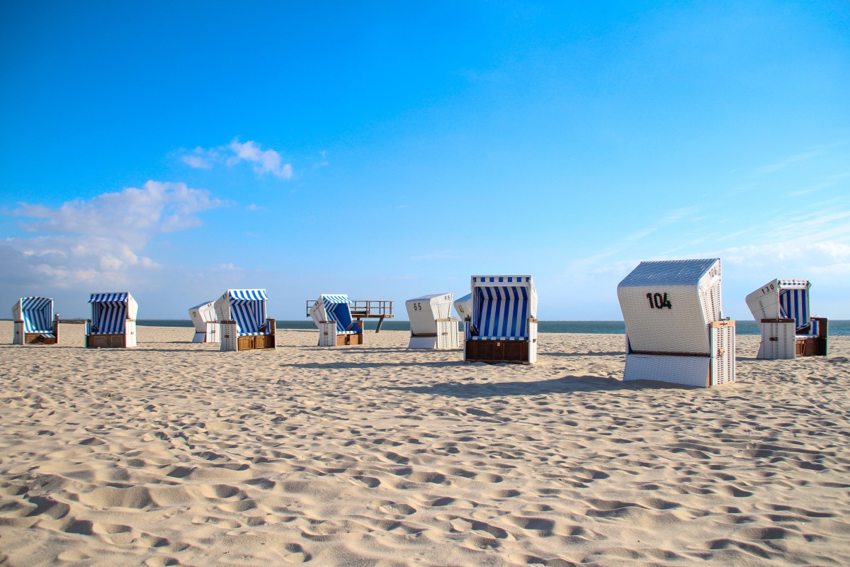 sylt, Nemecko, more, pláž, piesok