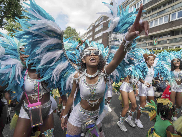 Notting Hill, karneval, Británia, Londýn