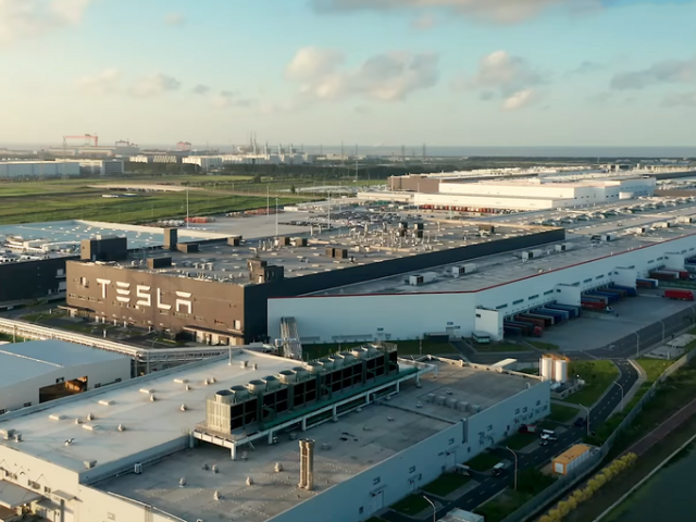 Tesla Gigafactory Shanghai aerial view 03