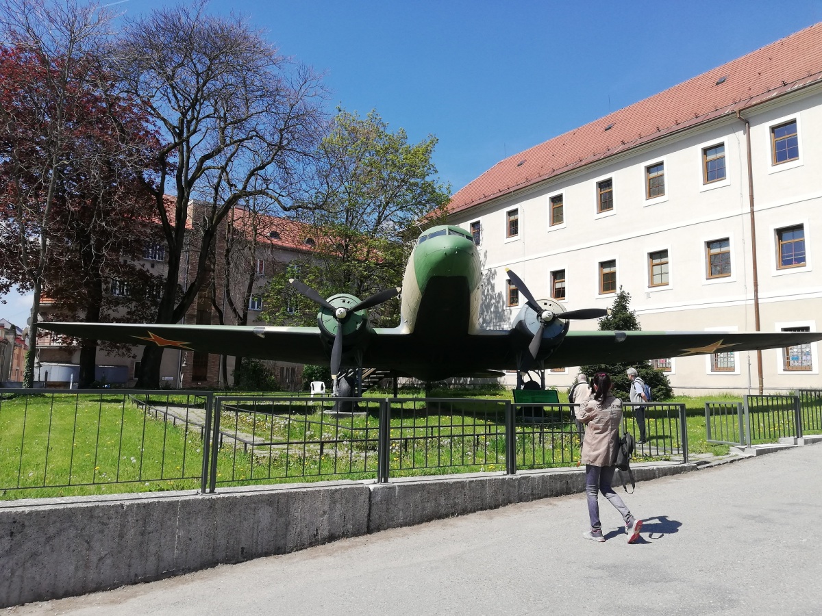 lietadlo, múzeum SNP