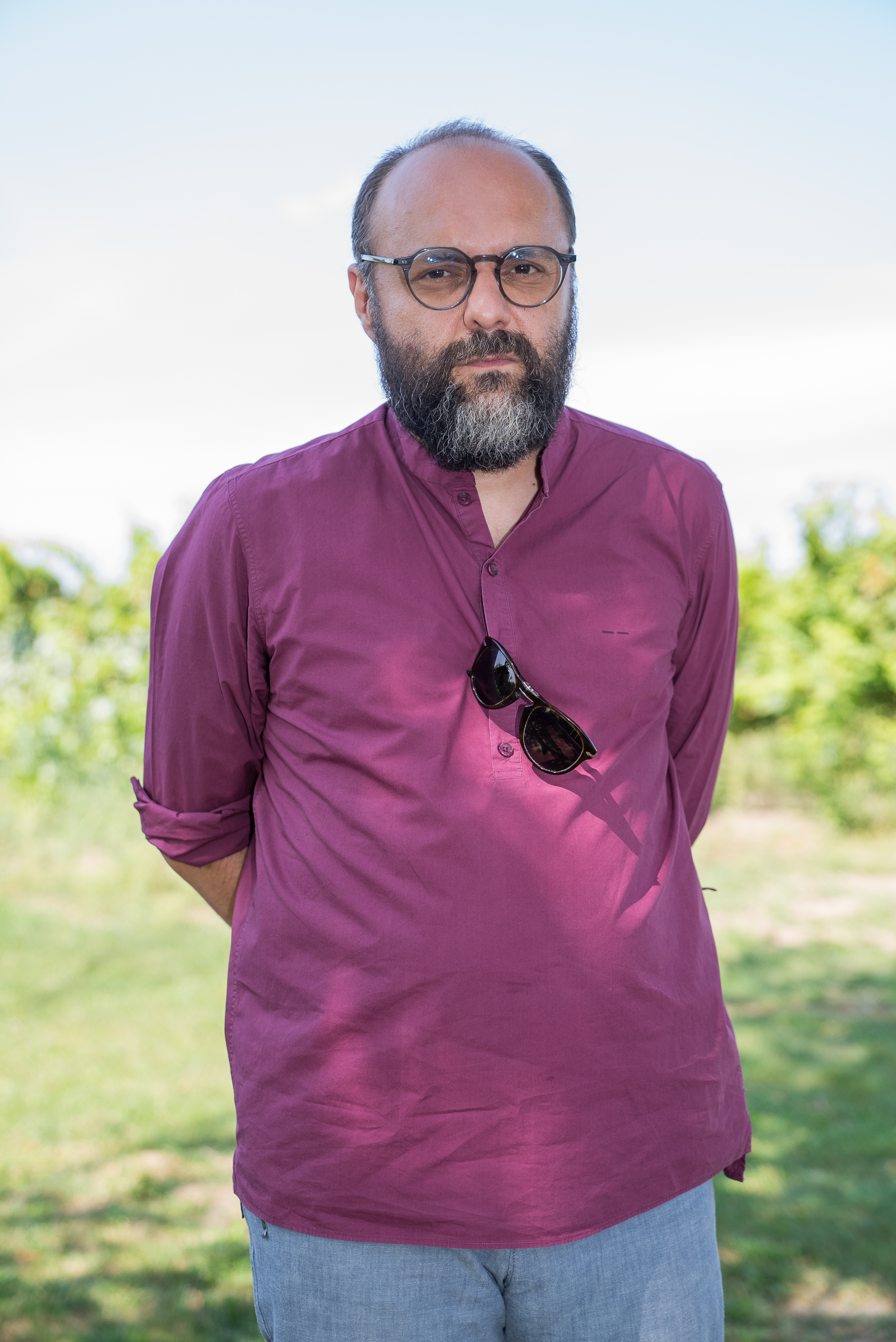 Režisér Peter Begányi na predstavení seriálu Príliš veľa lásky.